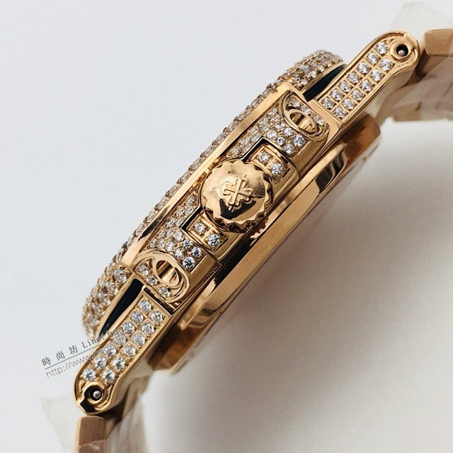 百達翡麗高端複刻男士腕表 PATEK PHILIPPE施華洛世奇美鑽男士腕表  gjs1916